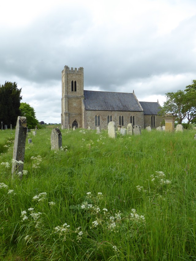 The Church of St Cuthbert in Carham parish, Northumberland. Services are held here about twice a month.