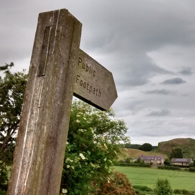 There are 12 miles of footpaths, bridleways and byways in Carham parish, Northumberland